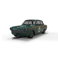 Scalextric Ford Lotus Cortina Goodwood 2023 Andrew Jordan/David Dickenson Slot Car