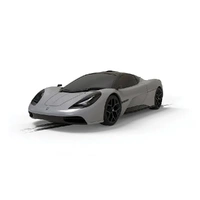 Scalextric GMA T.50 Silver Slot Car