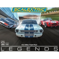 Scalextric Ken Miles Triple Slot Car Set