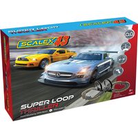 Scalextric 43 Super Loop Thriller Slot car set