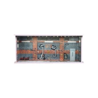 SCJ 1/64 Garage Scene Outdated Factory C (Boxed) Miniature Scene