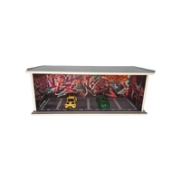 SCJ 1/64 Diorama Garage Scene Graffiti Wall E (Boxed) Miniature Scene