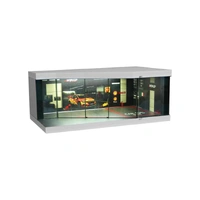 SCJ 1/64 Racing Repair Showroom Miniature Scene