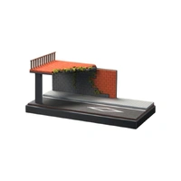 SCJ 1/64 Highway Broken Bridge Miniature Scene