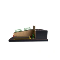 SCJ 1/64 Steep Slope Parking Space Miniature Scene