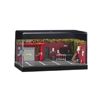 SCJ 1/64 Street View in Front of the Old Warehouse Miniature Scene