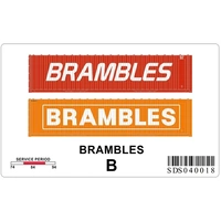 SDS HO 40' Containers BRAMBLES pack B
