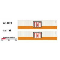 SDS Models HO TNT A 40ft Container Twin Pack