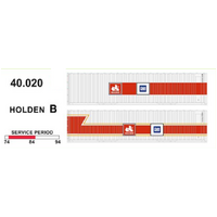 SDS Models HO Holden B Containers Twin Pack