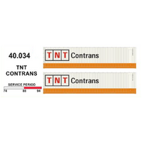 SDS Models HO TNT Contrans 40ft Container Twin Pack