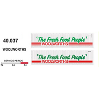 SDS Models HO Woolworths 40' Container 2 Pack