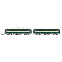 SDS Models HO SAR 1940/50s 700 & 710 Class Steel Cars Passenger Car Twin Pack