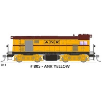 SDS HO SAR 800 Class Locomotive 805 ANR Yellow DC