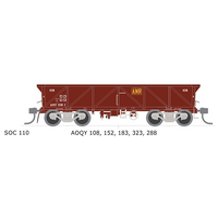 SDS HO Austrains NEO SAR Concentrate Wagon ANR 5 Car Pack C - Brown