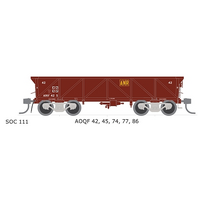 SDS HO Austrains NEO SAR Concentrate Wagon ANR 5 Car Pack D - Brown