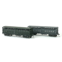 SDS HO 1959 BCW Cattle Wagon Pack C (3PK) Weathered