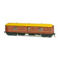 SDS HO NSWGR EHO Brake Van EHO020 1992 Venetian Red Fully Lined Navy Dressed Roof