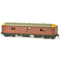 SDS HO NSWGR EHO Brake Van EHO625 50/60 Indian Red Malthoid
