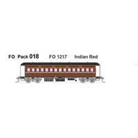 SDS HO Austrains Neo Pack 018 FO1217 Indian Red Single Car