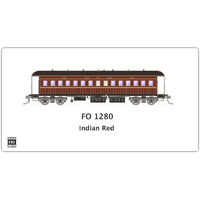 SDS Model HO NSWGR End Platform Car FO 1280 Indian Red Single Carriage