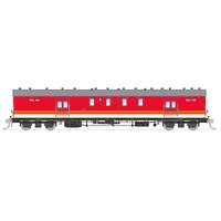 SDS HO KP Mail Van KP826 Roller bearing bogies SRA Livery Silver Roof