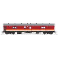 SDS HO LHO Brake Van LHO1618 Double Guard Door Plain Bearing Bogies SRA Livery