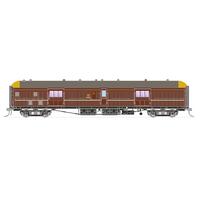 SDS HO VHO 1810 Brake Van Indian Red