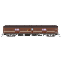 SDS HO MHO 1920 Brake Van Indian Red