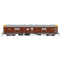 SDS HO MHX 2603 Brake Van Indian Red