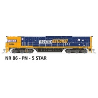 SDS HO NR Class Locomotive NR86 PN 5 Star DC
