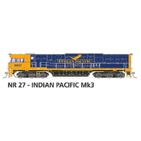 SDS HO NR Class Locomotive NR27 Indian Pacific Mk3 DCC Sound