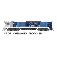 SDS HO NR Class Locomotive NR76 Overland Proposed DCC Sound