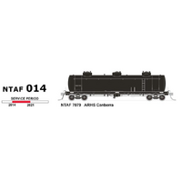 SDS Models HO NTAF Rail Tank Wagon 2014-2021 ARHS Canberra Wagon