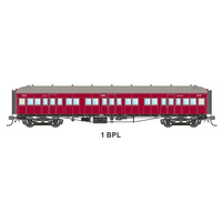 SDS HO Victorian Railways PL Passenger Carriage Single 1 BPL (1957)