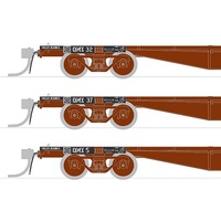SDS HO QMX Victorian Railways Container Wagon Pack B