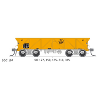 SDS HO Austrains NEO SAR Concentrate Wagon SO 5 Car Pack D - Yellow