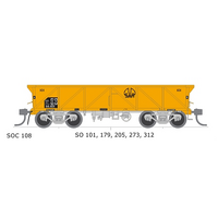 SDS HO Austrains NEO SAR Concentrate Wagon SO 5 Car Pack E - Yellow