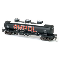 SDS HO 1970s Tulloch Rail Tank Car Ampol #8 (IND)