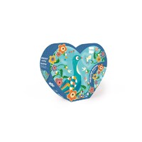 Scratch Europe - Puzzle 40pcs - Contour Puzzle - Peacock