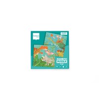 Scratch Europe - Puzzle - Magnetic Puzzle Book To Go - Dinosaurs