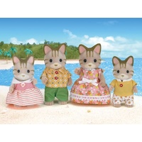 Sylvanian Families Striped Cat Family SF5180