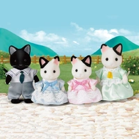 Sylvanian Families Tuxedo Cat Family SF5181