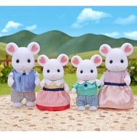 Sylvanian Families Marshmellow Mouse Family 
