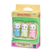 Sylvanian Families Marshmallow Mouse Triplets 