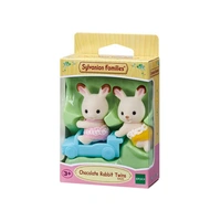 Sylvanian Families - Chocolate Rabbit Twins (v2)