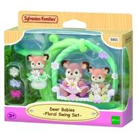 Sylvanian Families Deer Babies Floral Swing