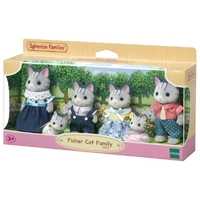 Sylvanian Families Fisher Cat Family