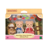 Sylvanian Families Biscuit Bear Sister & Brother