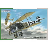 Special Hobby 1/32 Fokker D.II Black & White Tail Plastic Model Kit