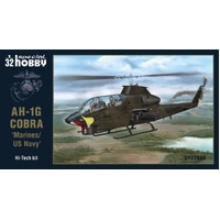 Special Hobby 1/32 AH-1G Cobra Marines/US Navy Hi-Tech Kit Plastic Model Kit